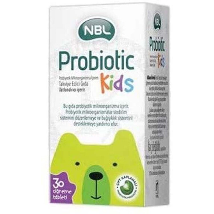 NBL - NBL Probiotic Kids 30 Çiğneme Tableti