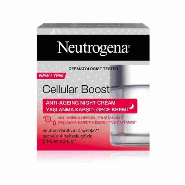 Neutrogena - Neutrogena Cellular Boost Yaşlanma Karşıtı Gece Kr