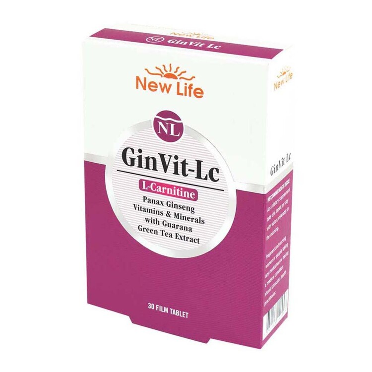 New Life GinVit-LC 30 Tablet