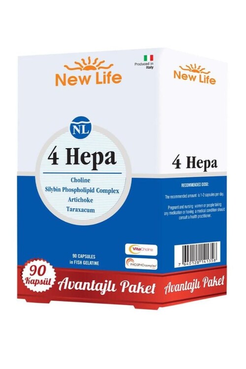 NewLife 4 Hepa 90 Kapsül