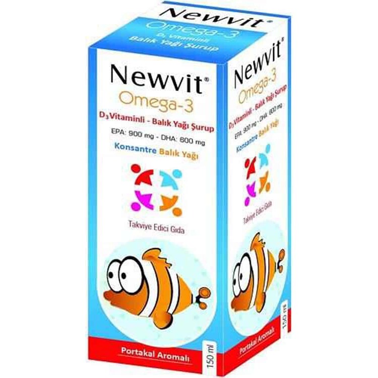 Newvit Omega 3 Şurup 150 ml