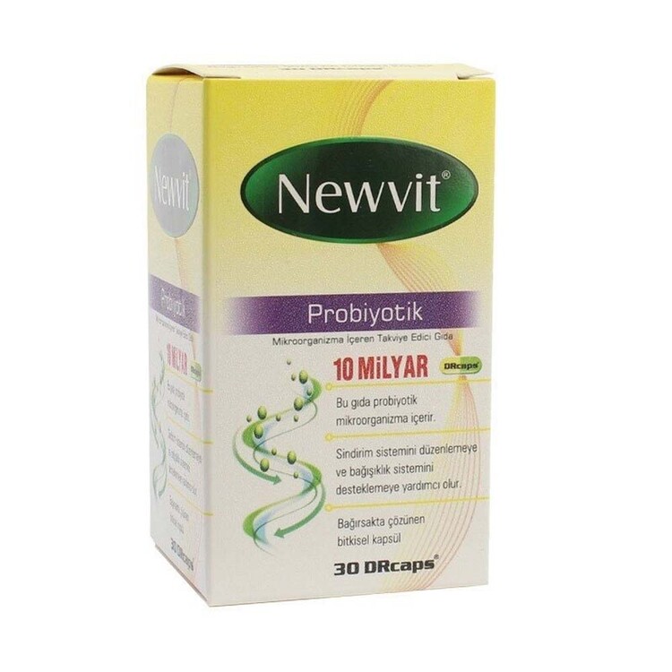 Newvit - Newvit Probiyotik 30 Kapsül