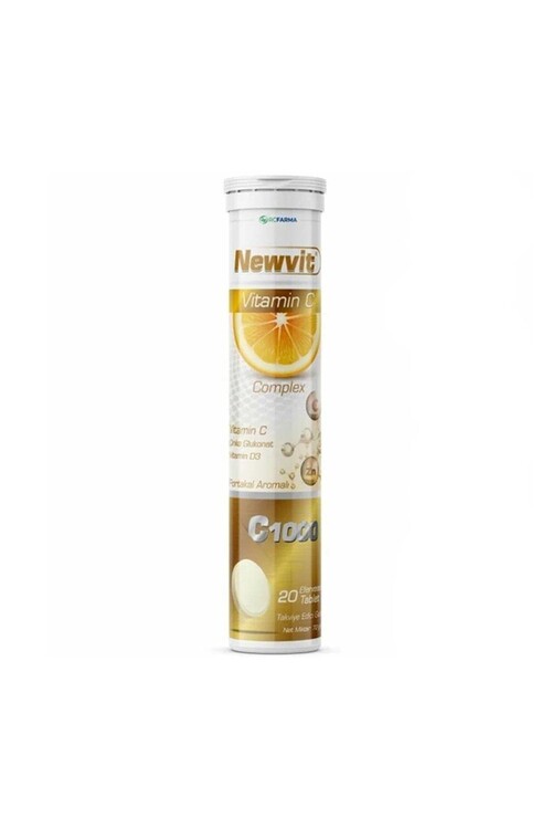 Newvit - Newvit Vitamin C Complex 20 Efervesan Tablet