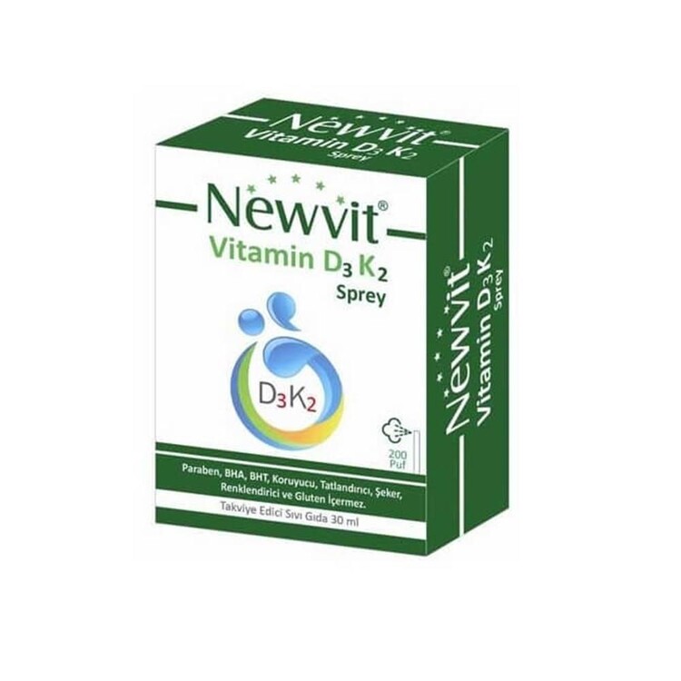 Newvit - Newvit Vitamin D3 K2 Sprey 30 ml