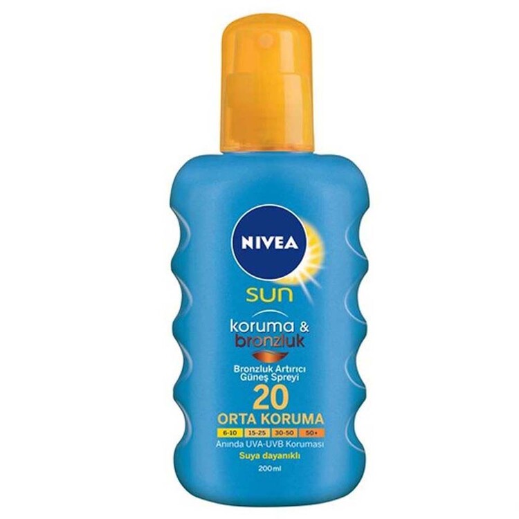 Nivea Sun Koruma & Bronzluk Yağ Sprey SPF20 200 ml