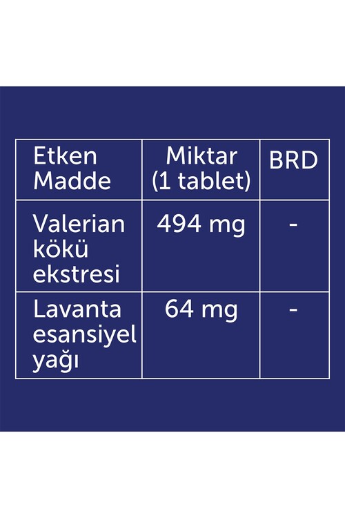 Novanight Phyto 30 Tablet Valerin Bitkisi Ve Lavan