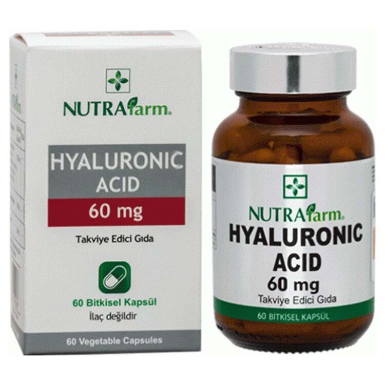 Nutrafarm Hyaluronik Asit 60 mg 60 Kapsül
