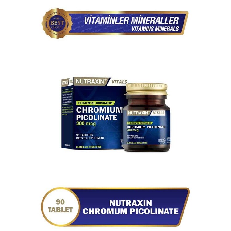 Nutraxin Chromium Picolinat 90 Tablet