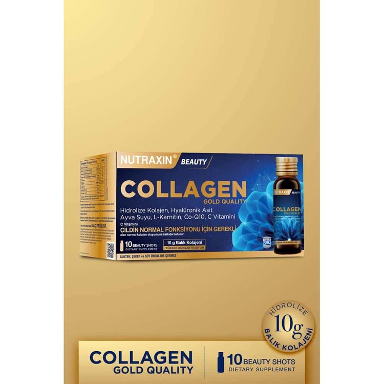 Nutraxin Gold Collagen 10x50 ml Kolajen İçeren Tak