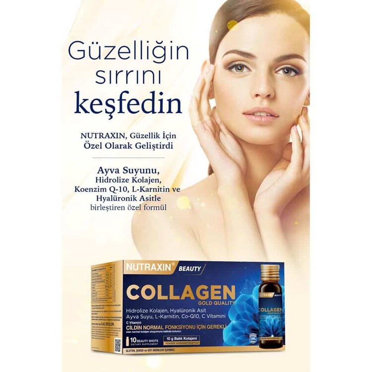 Nutraxin Gold Collagen 10x50 ml Kolajen İçeren Tak