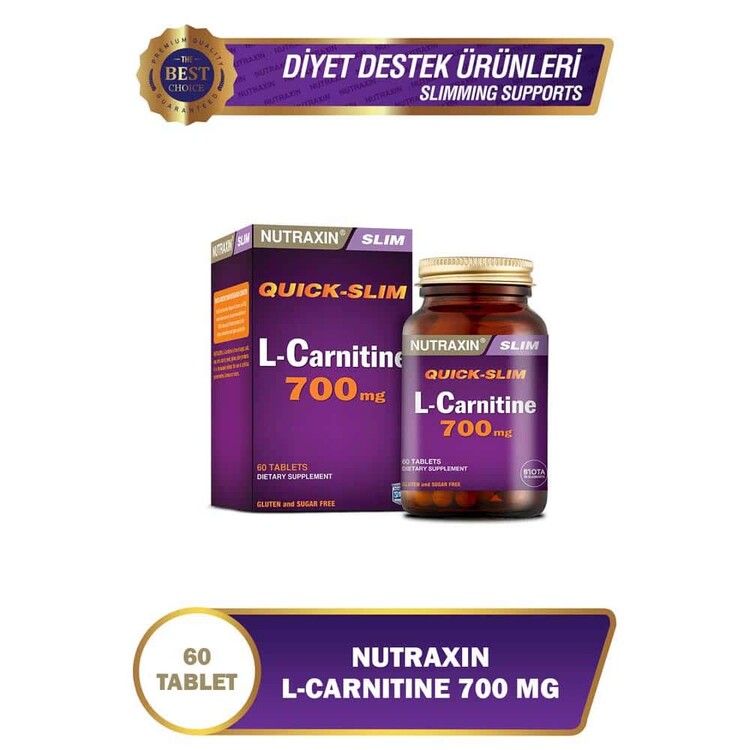 Nutraxin L Carnitine 60 Kapsül