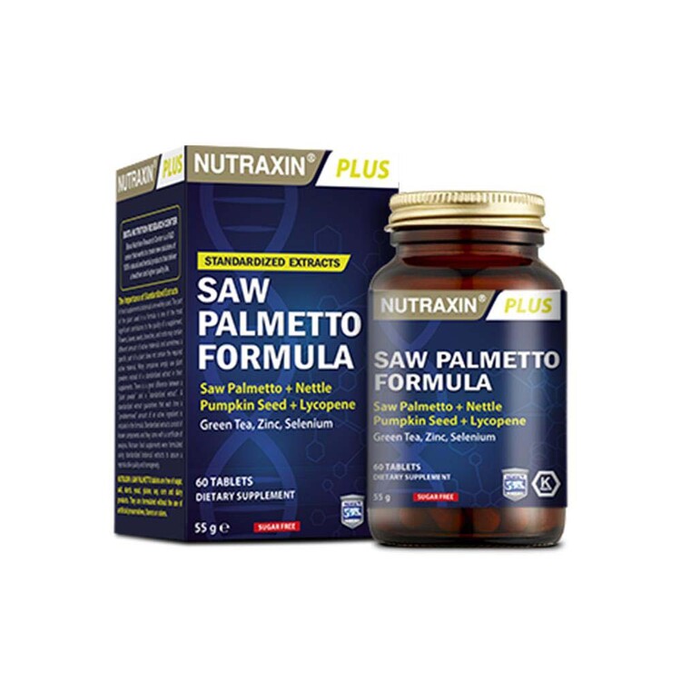 Nutraxin - Nutraxin Plus Saw Palmetto Formula 60 Tablet