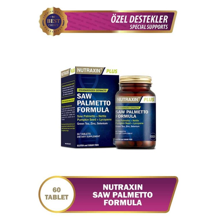 Nutraxin Plus Saw Palmetto Formula 60 Tablet