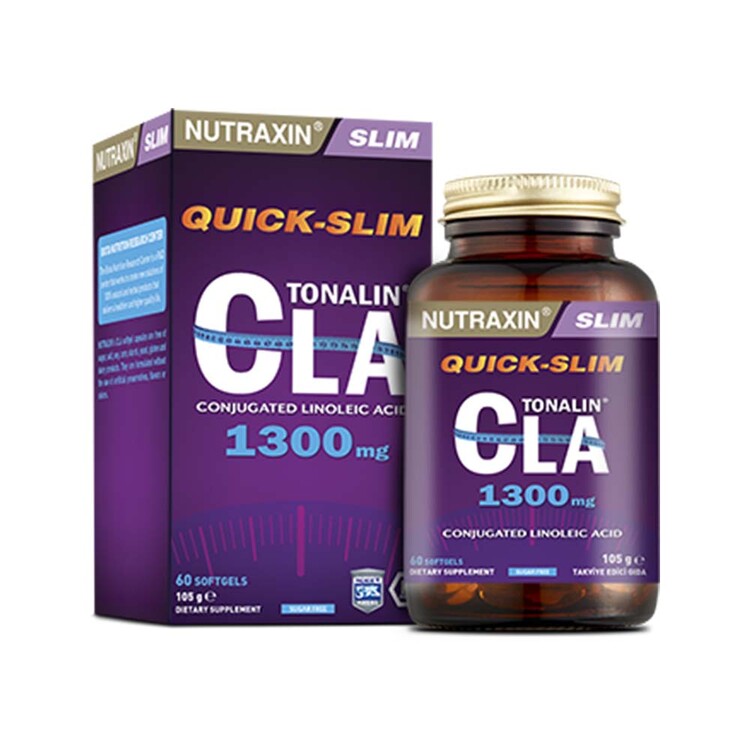 Nutraxin - Nutraxin Quick Slim Tonalin Cla 60 Softgels