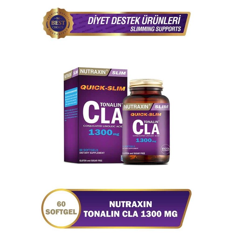 Nutraxin Quick Slim Tonalin Cla 60 Softgels