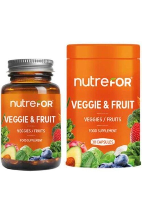 Nutrefor - Nutrefor Veggie Fruit 30 Kapsül