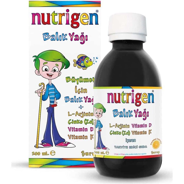 Nutrigen Balık Yağı Şurubu 200 ml