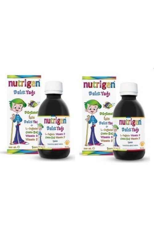 Nutrigen - Nutrigen Balık Yağı Şurup Ikili Avantaj Paket