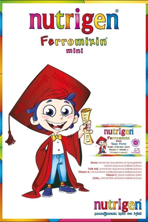 Nutrigen Ferromixin Mini Saşe Form 30 Saşe