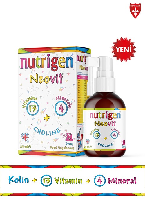 Nutrigen - Nutrigen Neovit Neonatal Kolinli Vitamin Mineral 