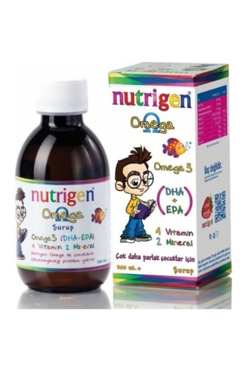 Nutrigen - Nutrigen Omega Şurup Portakal Aromalı 200 ml