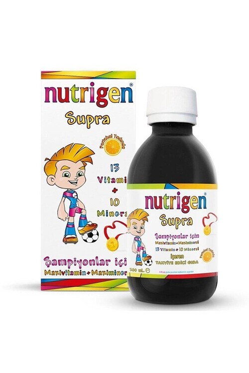 Nutrigen Supra Portakal Aromalı Şurup 200 ml