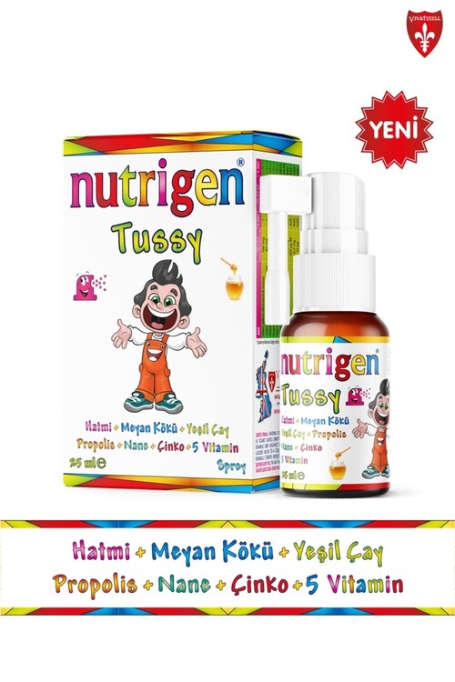 Nutrigen - Nutrigen Tussy Ağız Spreyi 25 ml