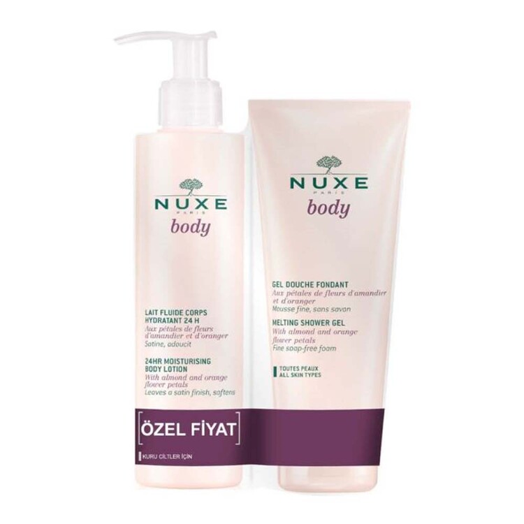 Nuxe - Nuxe Body 24H Moisturising Body Lotion 200 ml + Bo