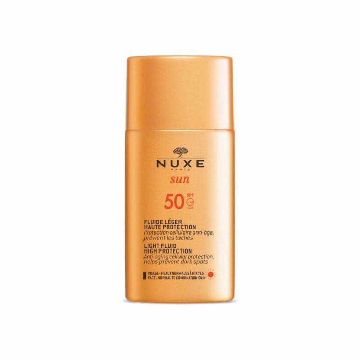 Nuxe - Nuxe Sun Güneş Koruyucu Hafif Dokulu Yüz Kremi Spf