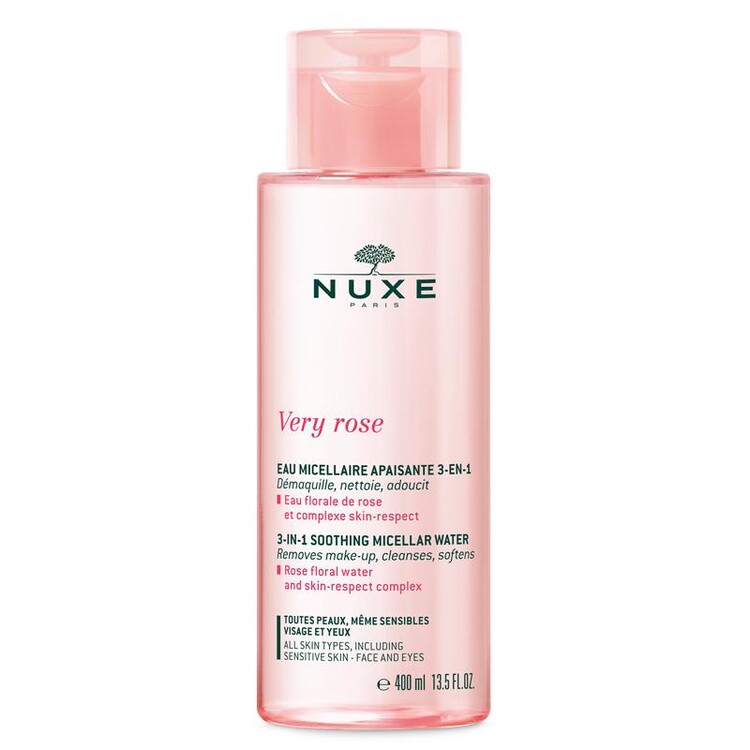 Nuxe - Nuxe Very Rose 3 in 1 Temizleme Suyu 400 ml