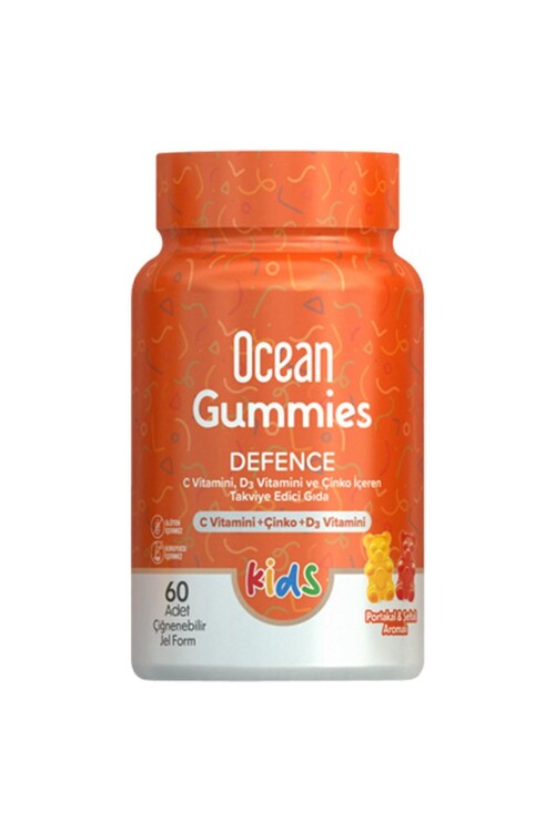 Ocean - Ocean Gummies Defence 60 Adet Çiğnenebilir Form