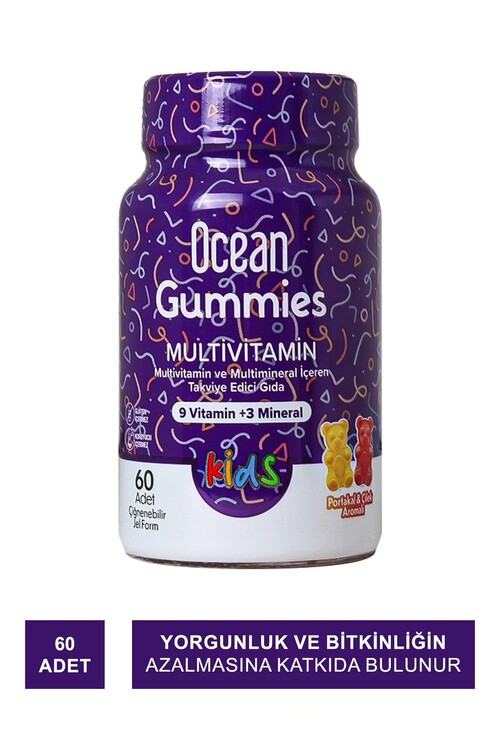 Ocean Gummies Multivitamin 60 Yumuşak Tablet