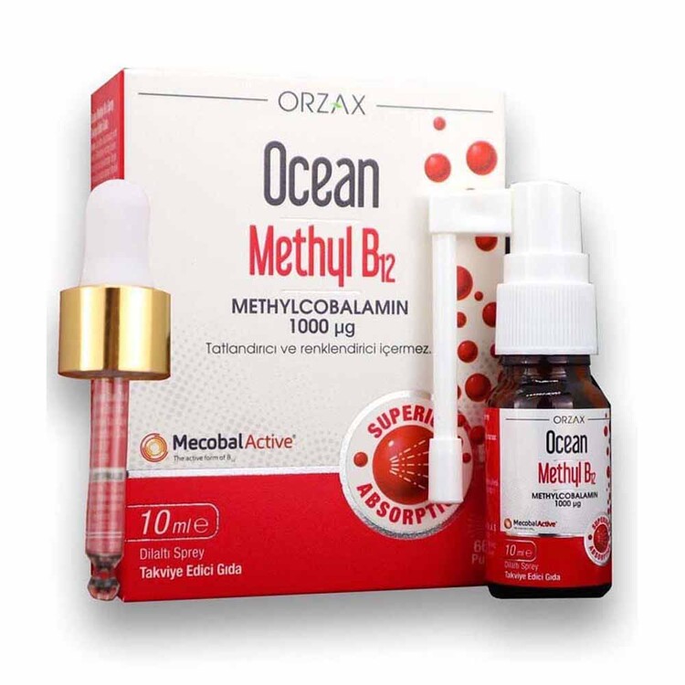 Ocean Methyl B12 1000 Mcg 10 mL Sprey