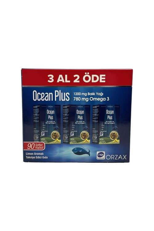 Ocean Plus 3 Al 2 Öde 1200 Mg Balık Yağı 90 Kapsül