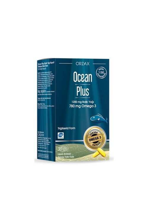 Ocean Plus 3 Al 2 Öde 1200 Mg Balık Yağı 90 Kapsül