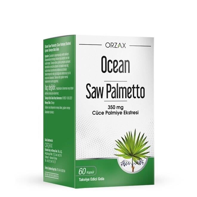 Ocean - Ocean Saw Palmetto 350mg 60 Kapsül