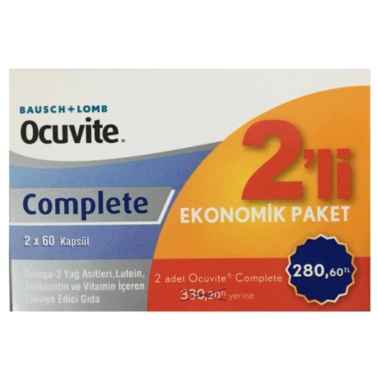 Ocuvite - Ocuvite Complete 2 li Ekonomik Paket