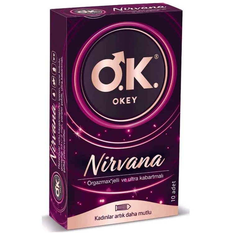 Okey Nirvana 10 Adet Prezervatif