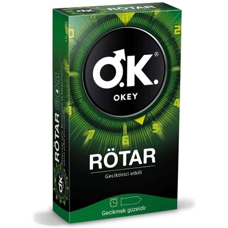 Okey - Okey Rötar Prezervatif 10lu