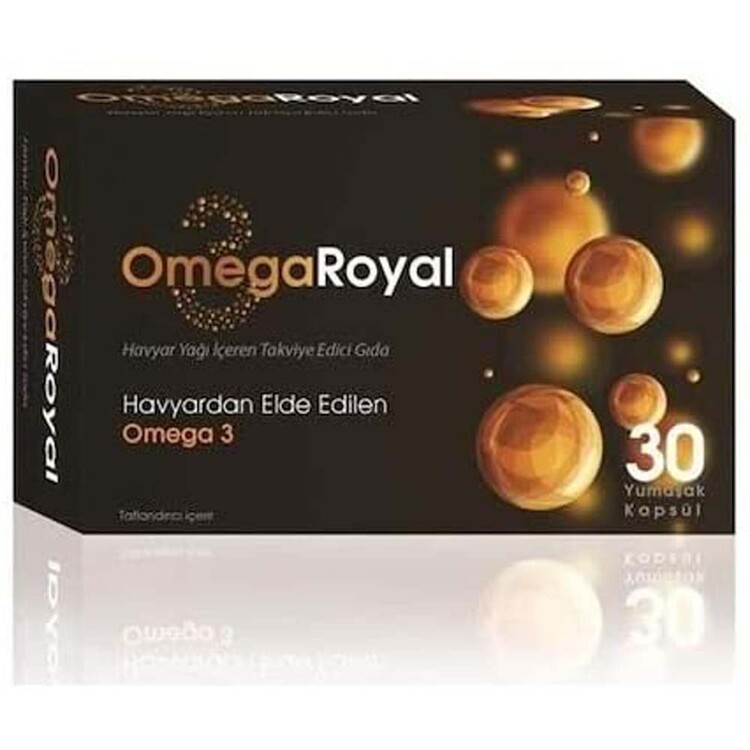 Omega Royal Hayvar Balık Yağı 30 Kapsül