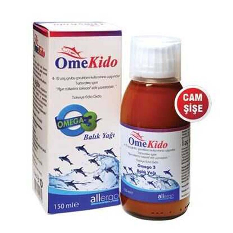 Omekido Balık Yağı Şeftali & Mango Aromalı 150 ml