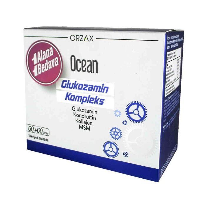 Ocean - Orzax Ocean Glukozamin Kompleks 60+60 Tablet - 1 A