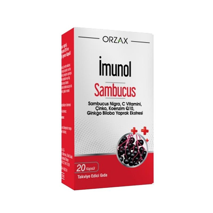 Ocean - Orzax Ocean İmunol Sambucus 20 Kapsül