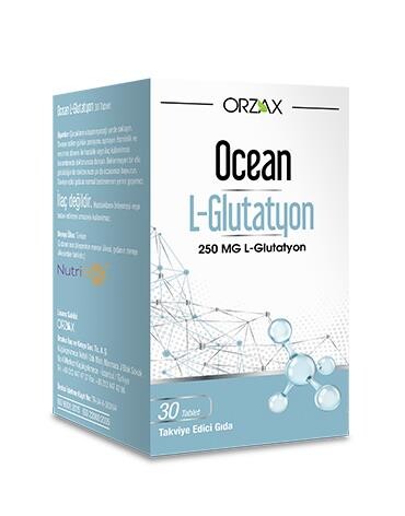 Ocean - Orzax Ocean L-Glutathione 250 mg 30 Tablet Takviye
