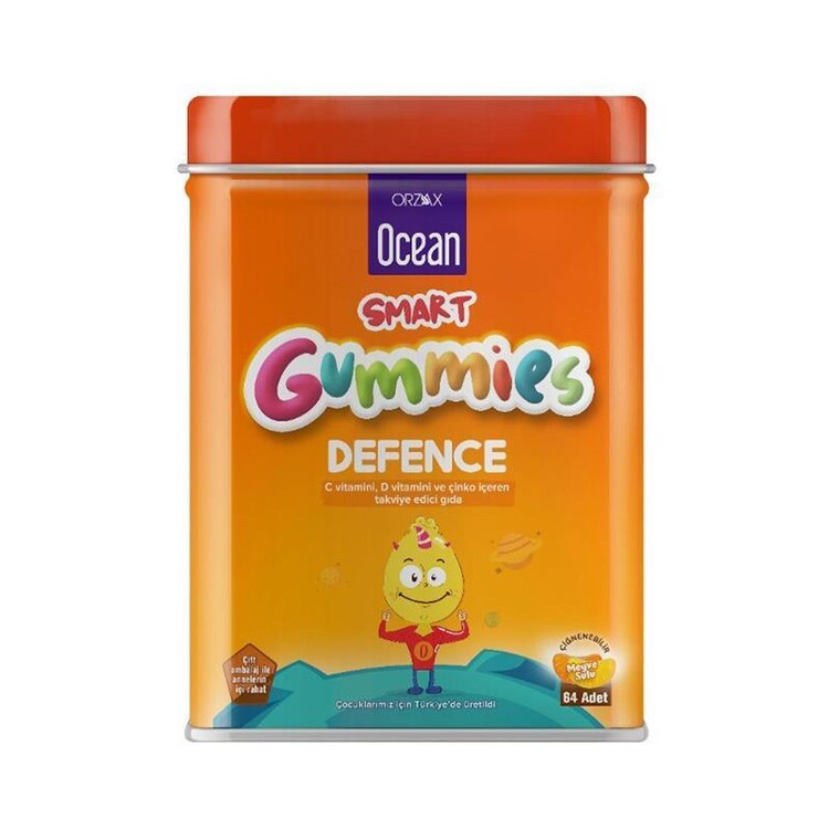 Ocean - Orzax Ocean Smart Gummies Defence 64 Adet Çiğneneb