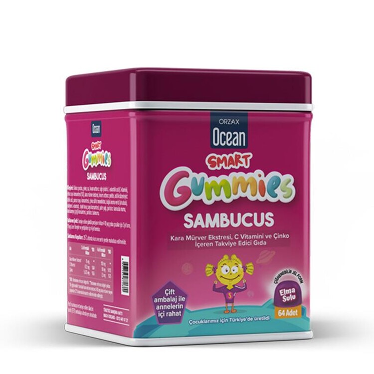 Ocean - Orzax Ocean Smart Gummies Sambucus Takviye Edici G