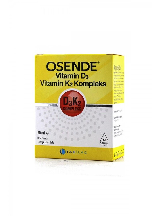 Osende - Osende Vitamin D3 K2 Complex Takviye Edici Gıda 20
