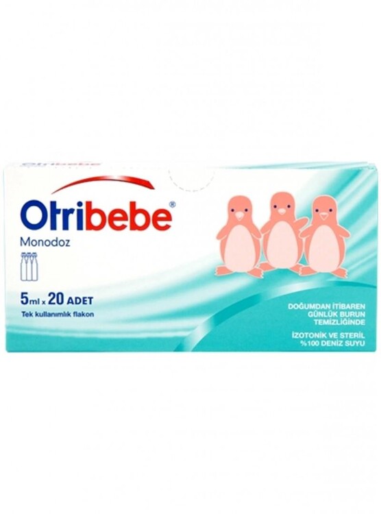 Otribebe - Otribebe Monodoz İzotonik ve Steril Deniz Suyu 5x2