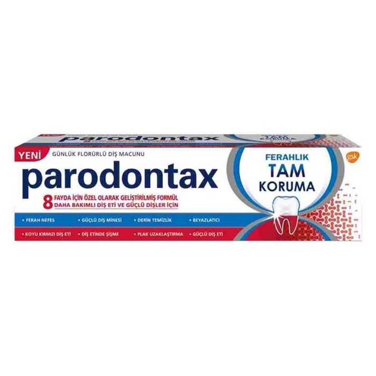 Parodontax - Parodontax Ferahlık Tam Koruma Diş Macunu 75 ml