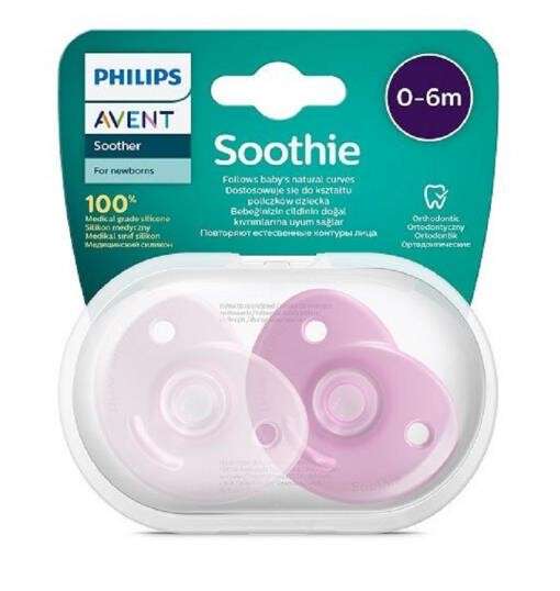 Philips Avent - Philips Avent Soothie Emzik 0-6 Ay Kız